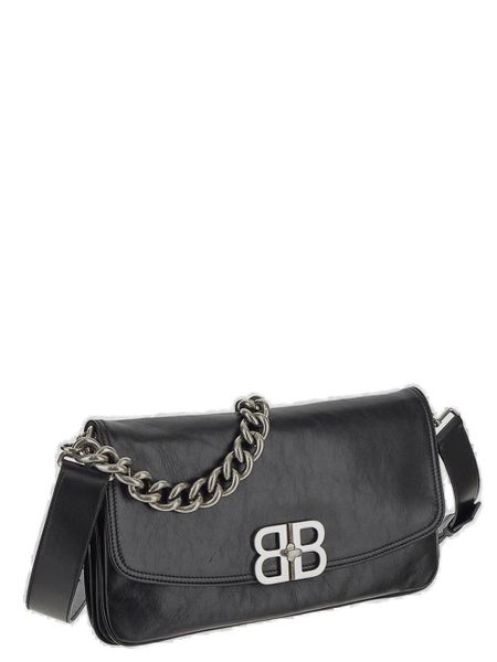 BALENCIAGA Soft Flap Mini Handbag