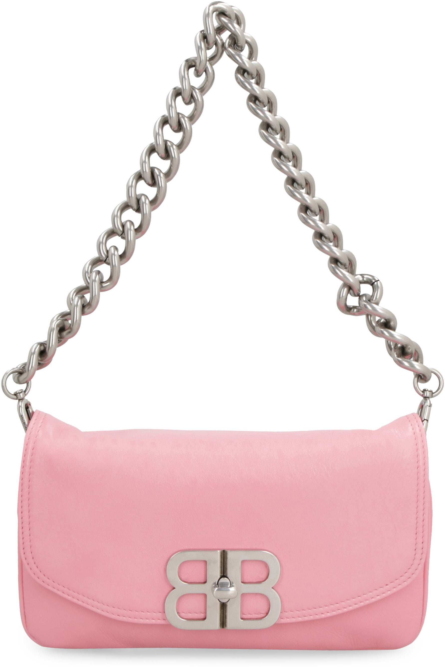 BALENCIAGA Soft Leather Crossbody Handbag - Mini