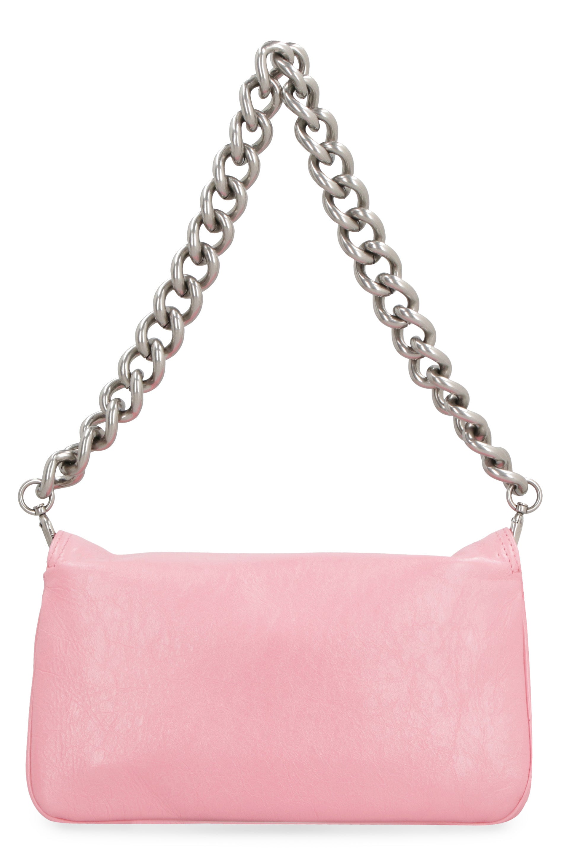 BALENCIAGA Soft Leather Crossbody Handbag - Mini