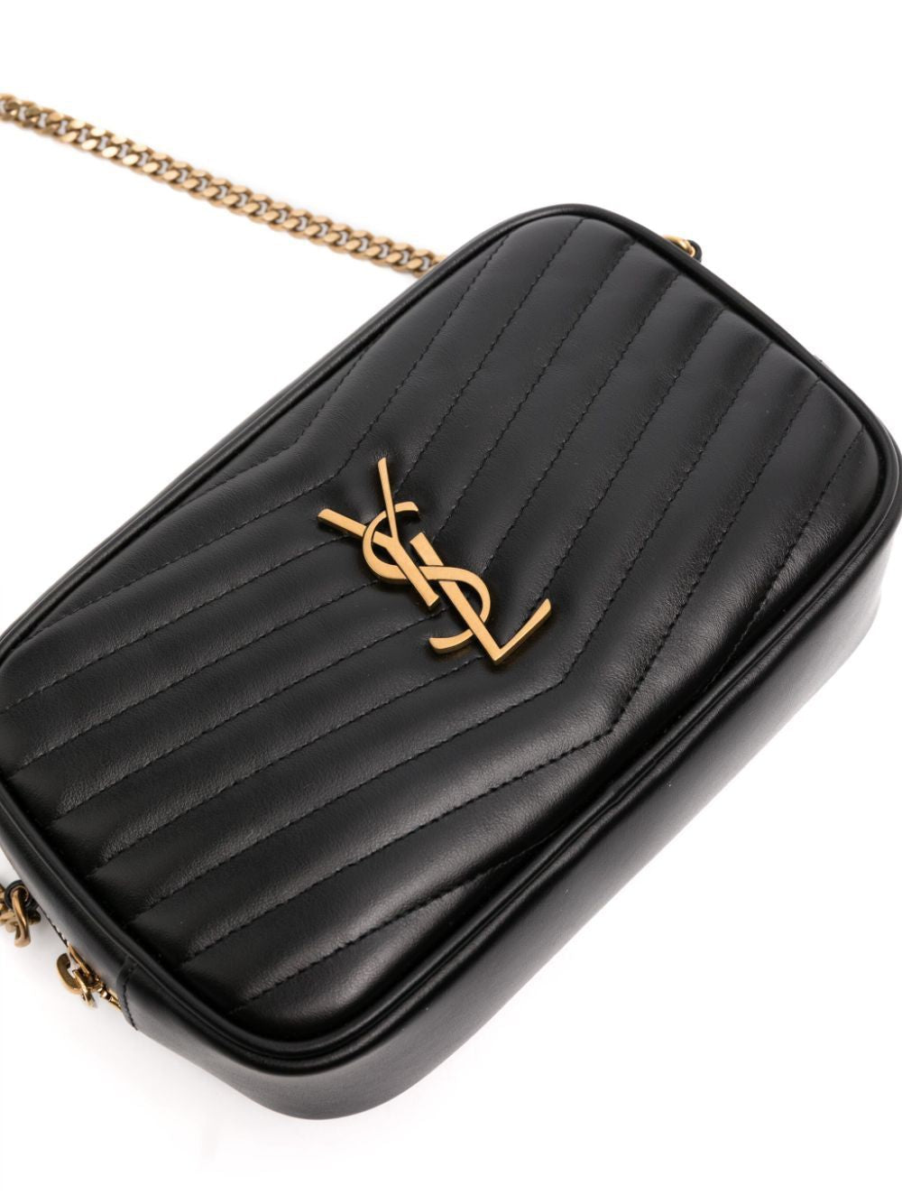 SAINT LAURENT Loulou Shoulder Mini Handbag