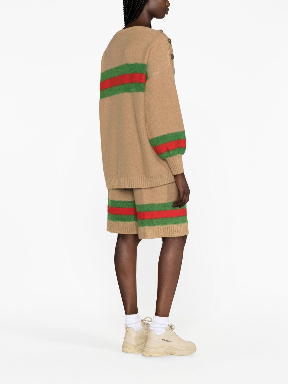 GUCCI Interlocking G Logo Knit Jumper - Women's