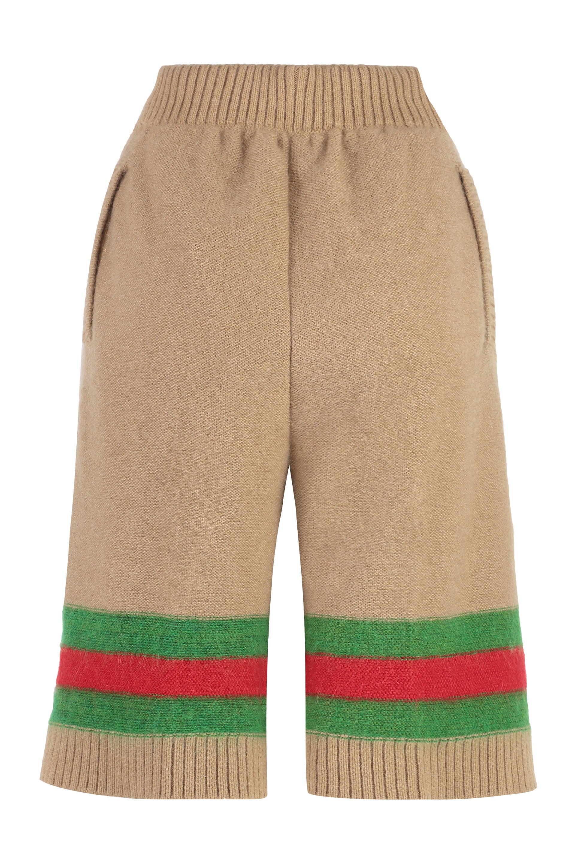 GUCCI Mini Knit Shorts with Elastic Waistband for Women