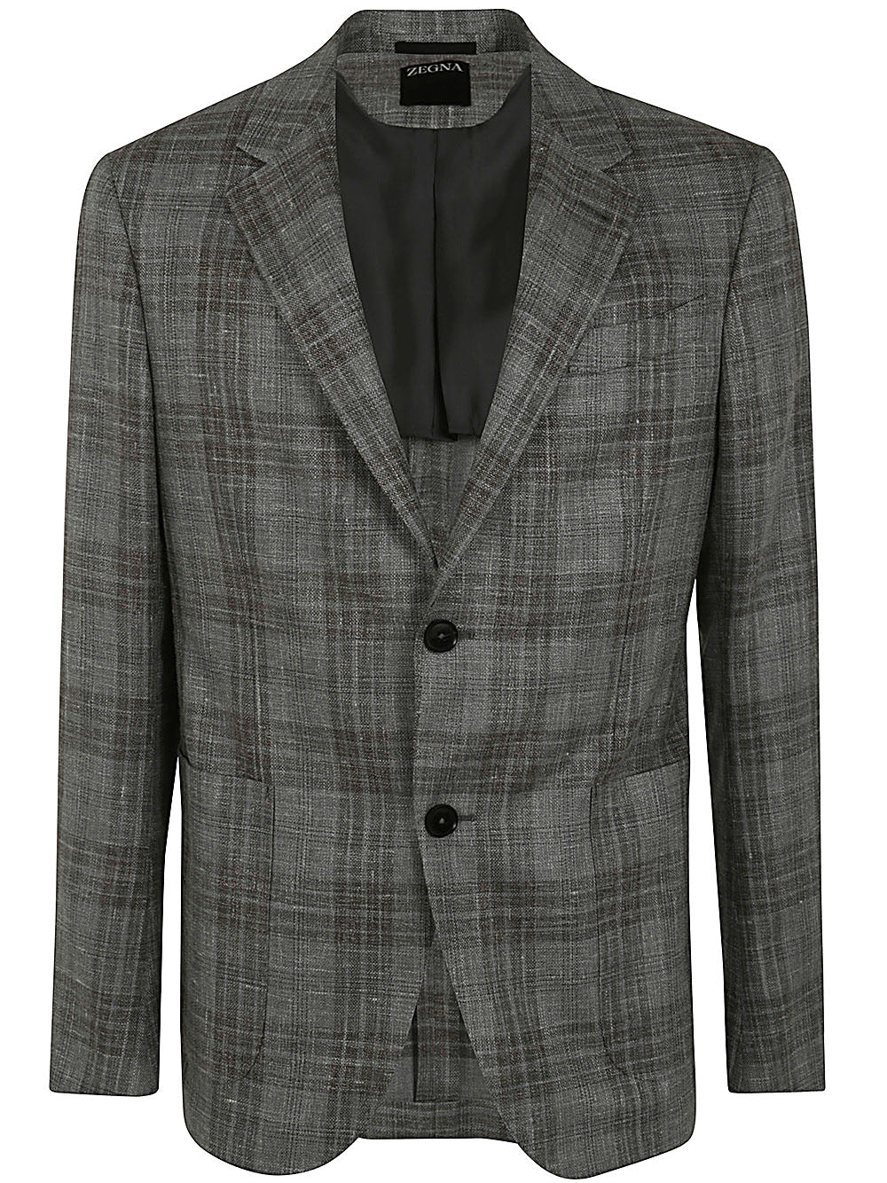 ZEGNA Wool and Silk Blend Jacket for Men - SS24 Collection