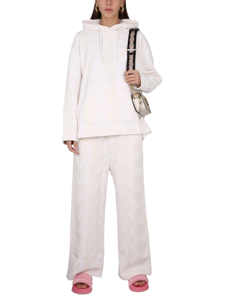 MARC JACOBS Monogram Drawstring Hoodie for Women