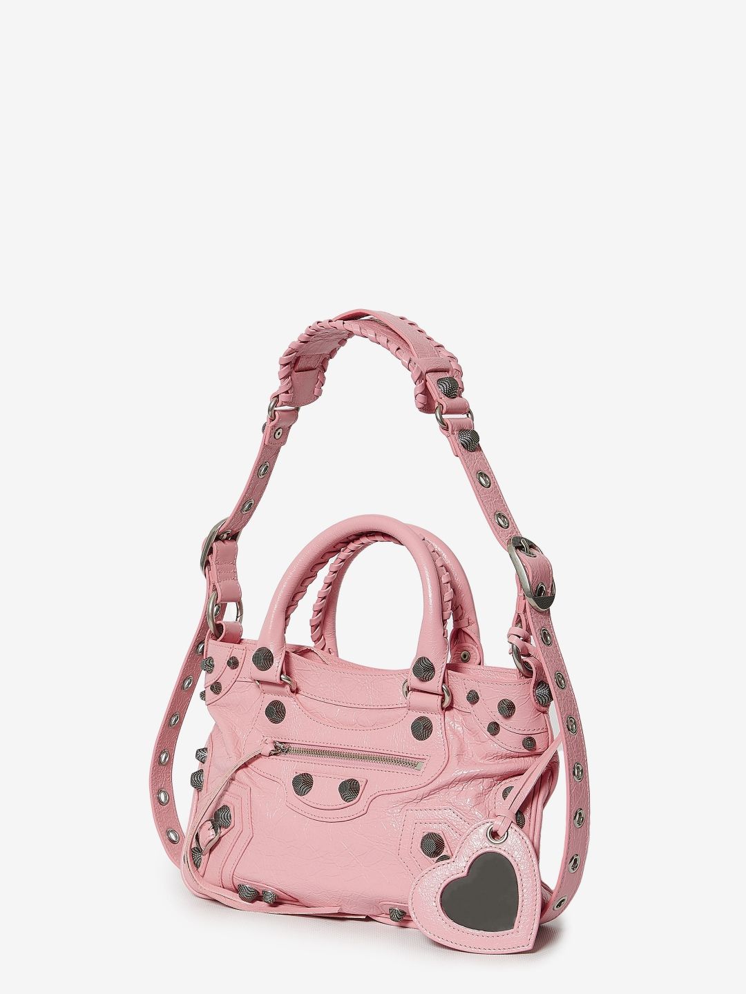 BALENCIAGA Mini Nappa Leather Neo Cagole Tote Handbag