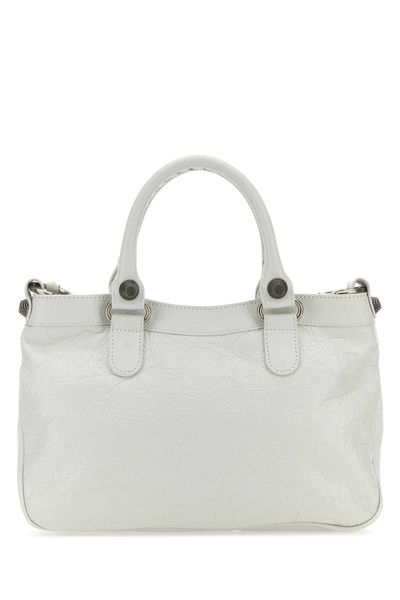 BALENCIAGA Nappa Leather Neo Cagole Mini Tote Handbag