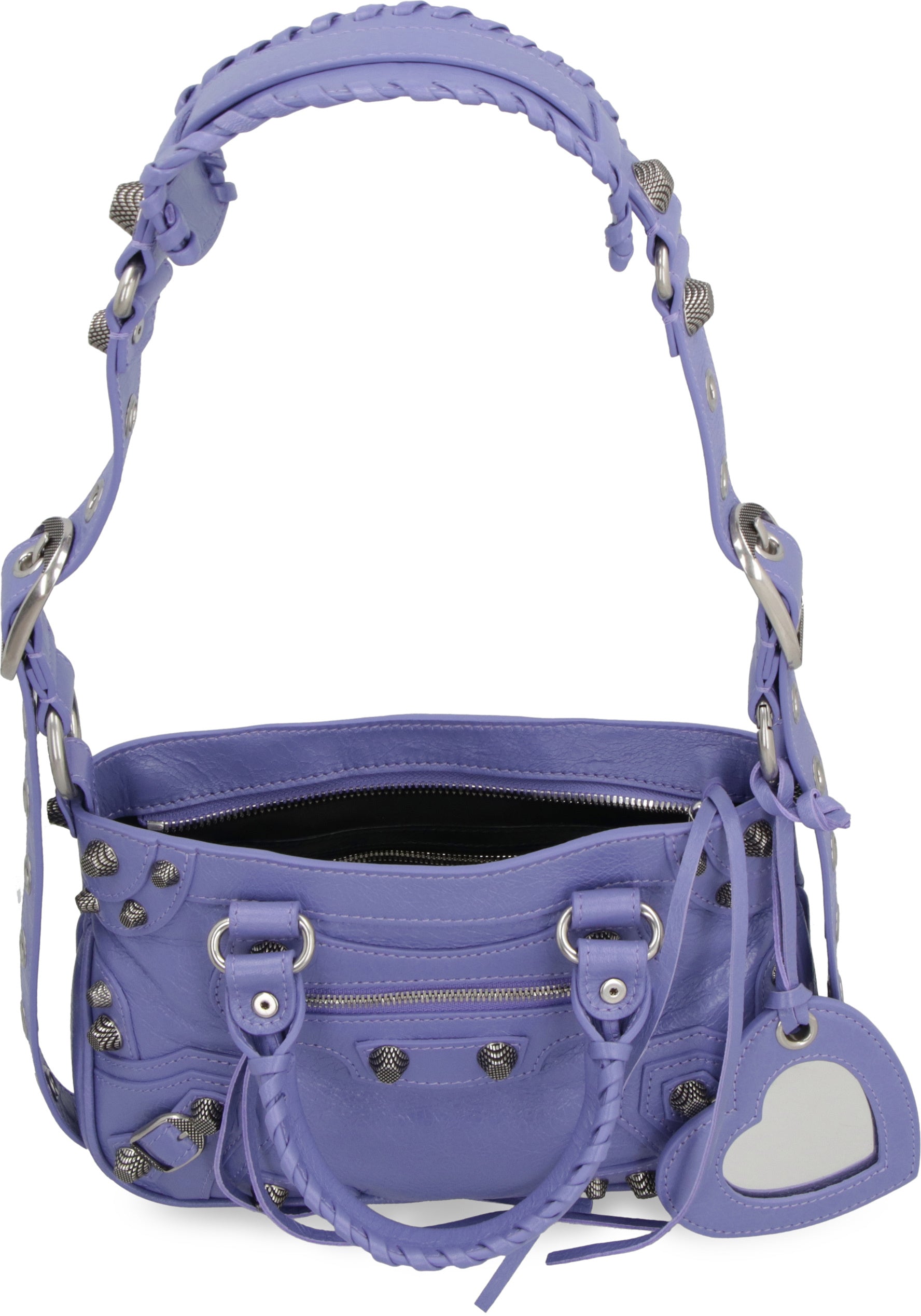 BALENCIAGA Nappa Leather Neo Cagole S Handbag