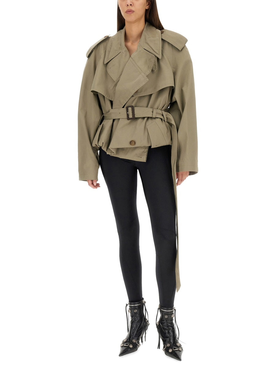 BALENCIAGA Sporty Activewear Leggings with Elastic Waistband