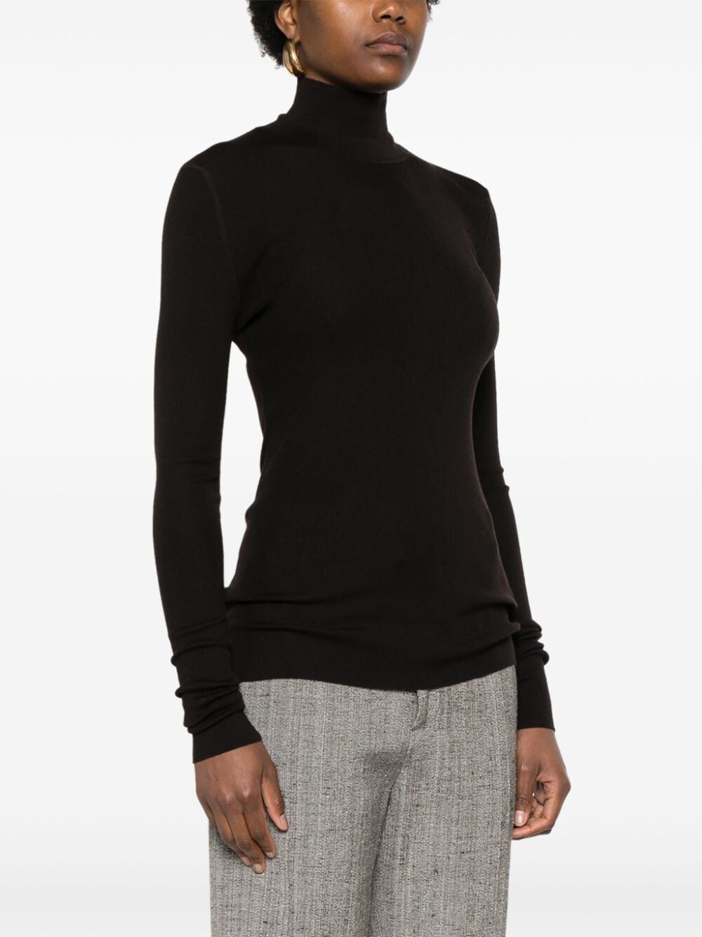 BOTTEGA VENETA High Neck Wool Jumper