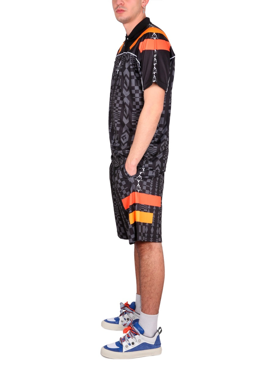 MARCELO BURLON COUNTY OF MILAN Mini Bermuda Shorts for Men - Spring/Summer 2025