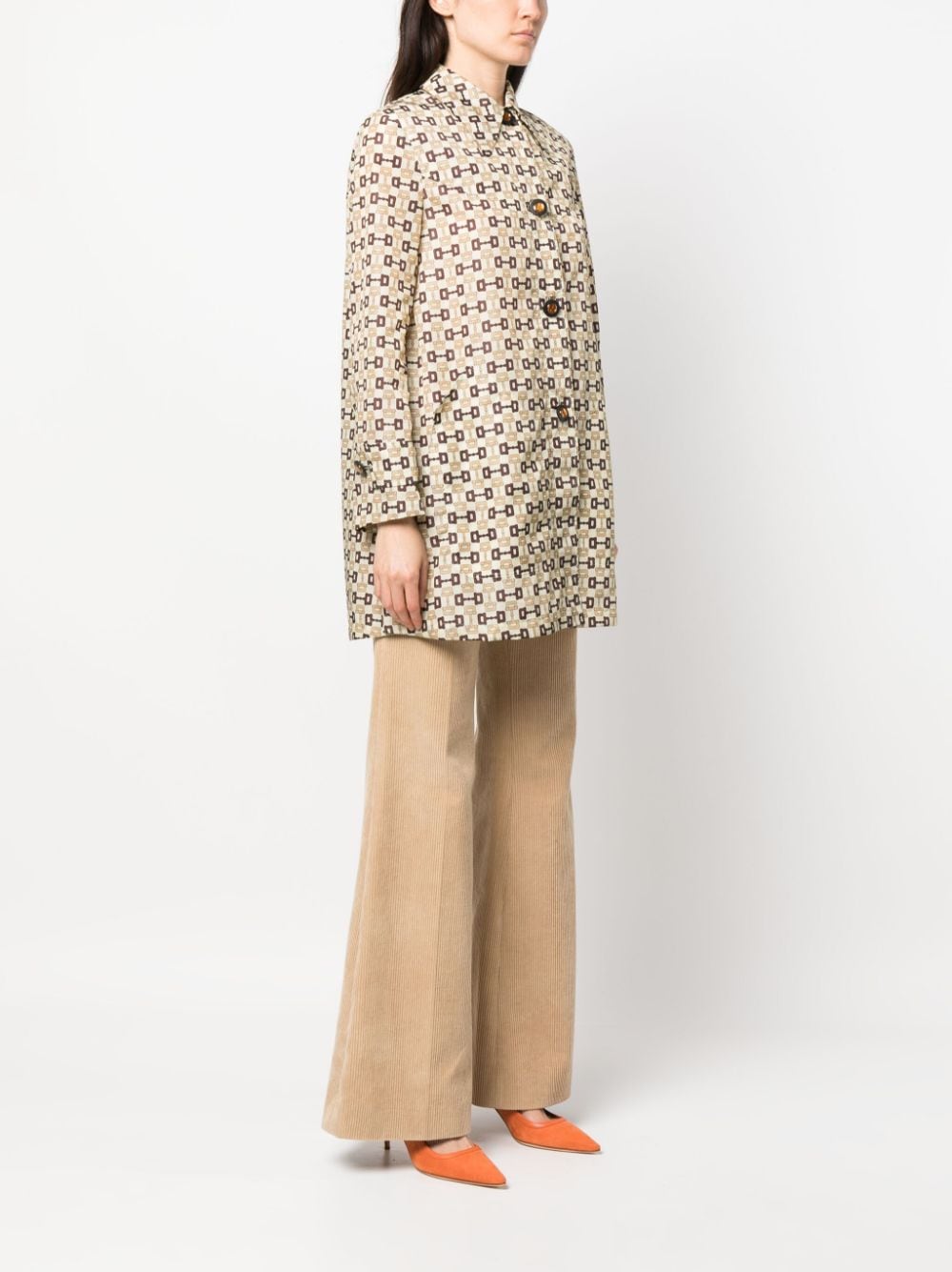 GUCCI Horsebit Print Jacket Size 40