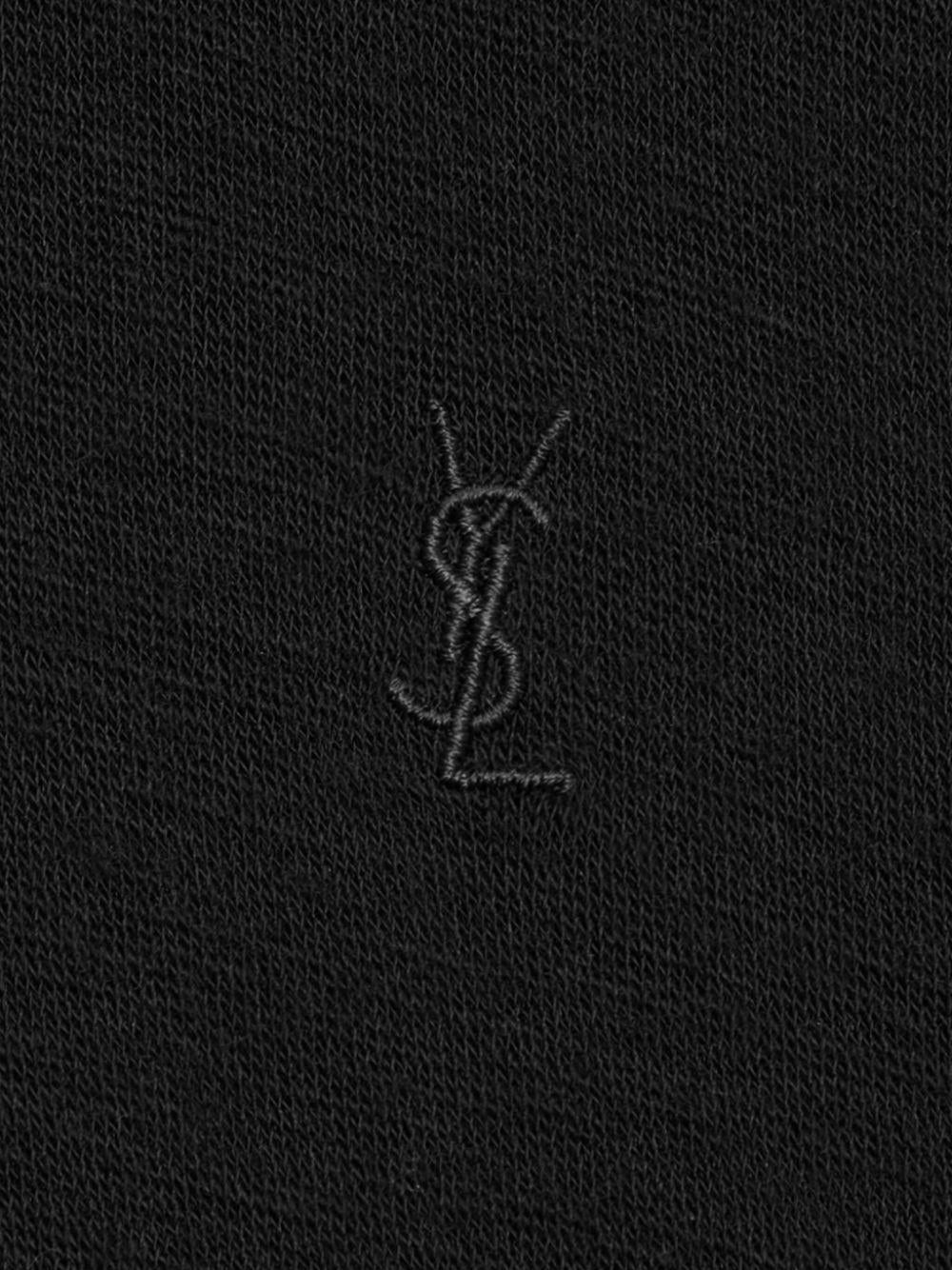 SAINT LAURENT Embroidered Roll-Neck Jumper