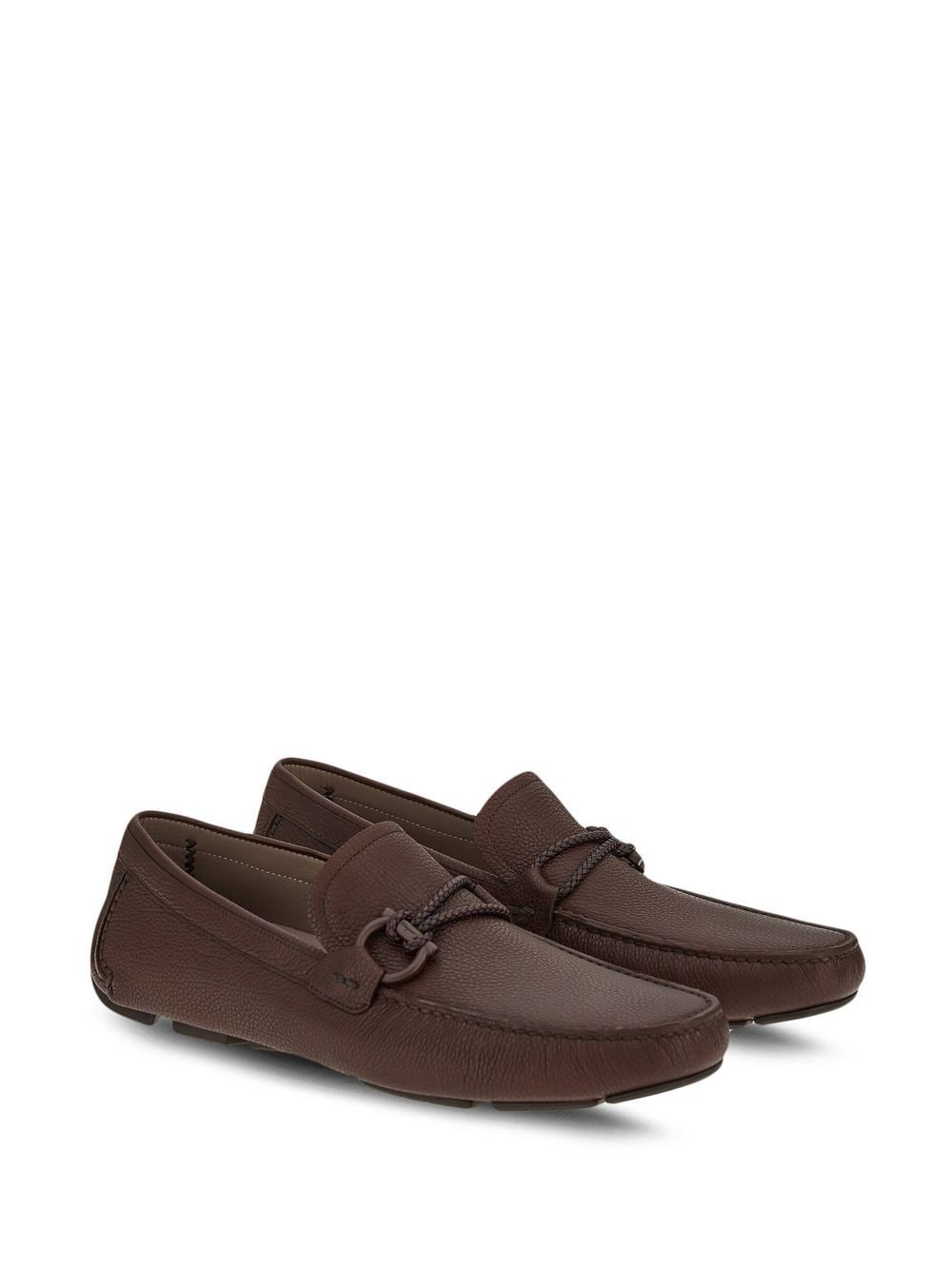 Ferragamo Premium Leather Slip-On Shoes for Men