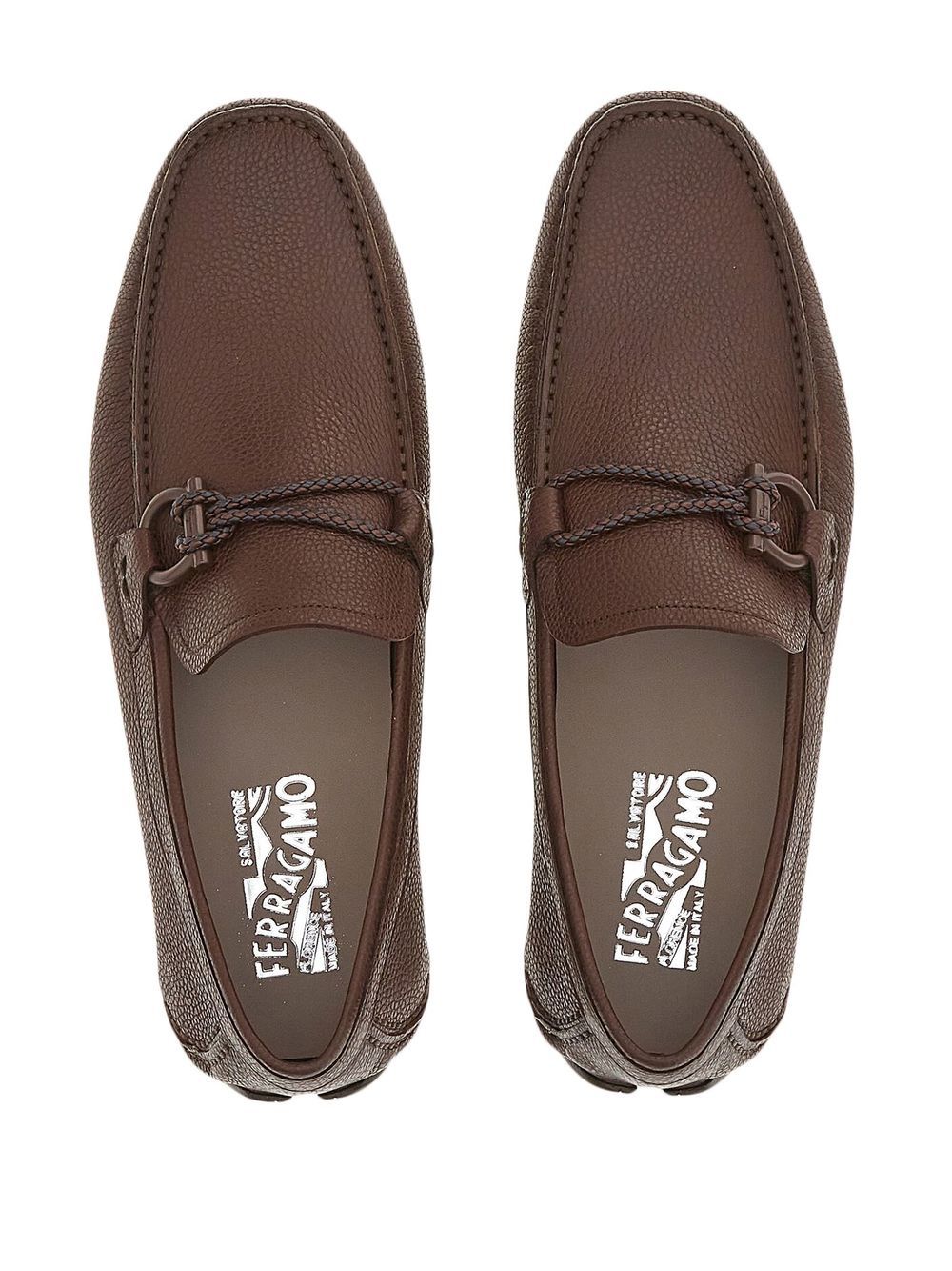 Ferragamo Premium Leather Slip-On Shoes for Men