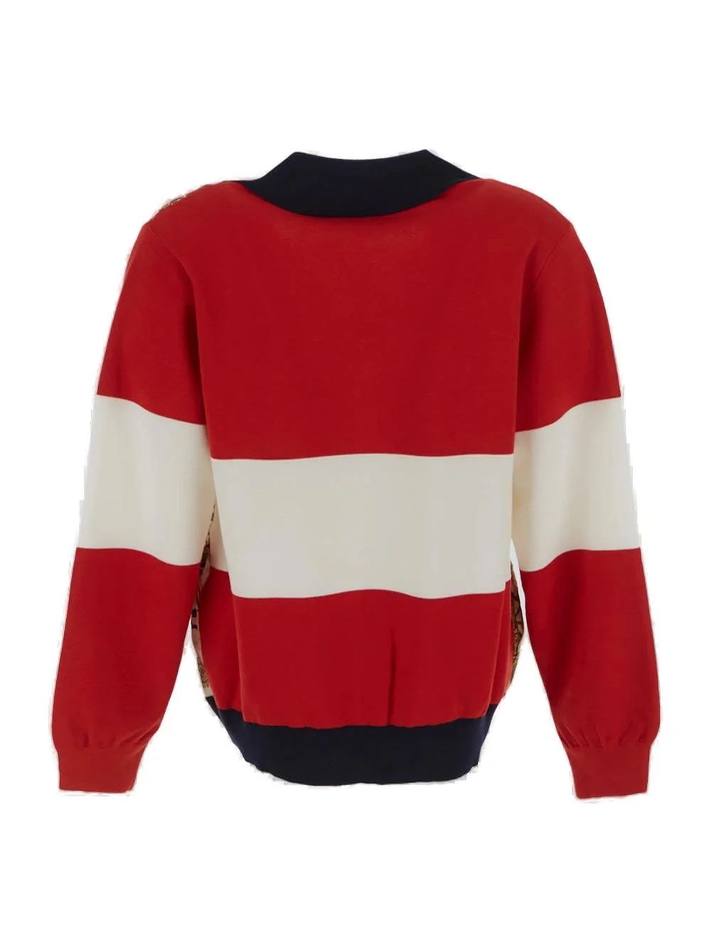 GUCCI Extra Fine Wool Cardigan with Print - Size M