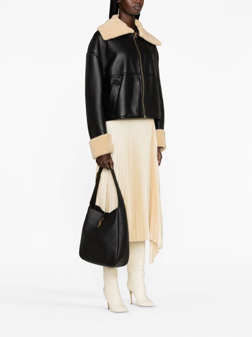 SAINT LAURENT Large Leather Handbag