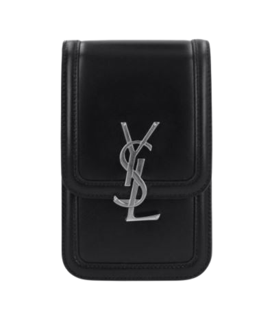 SAINT LAURENT Men's Mini Leather Wallet