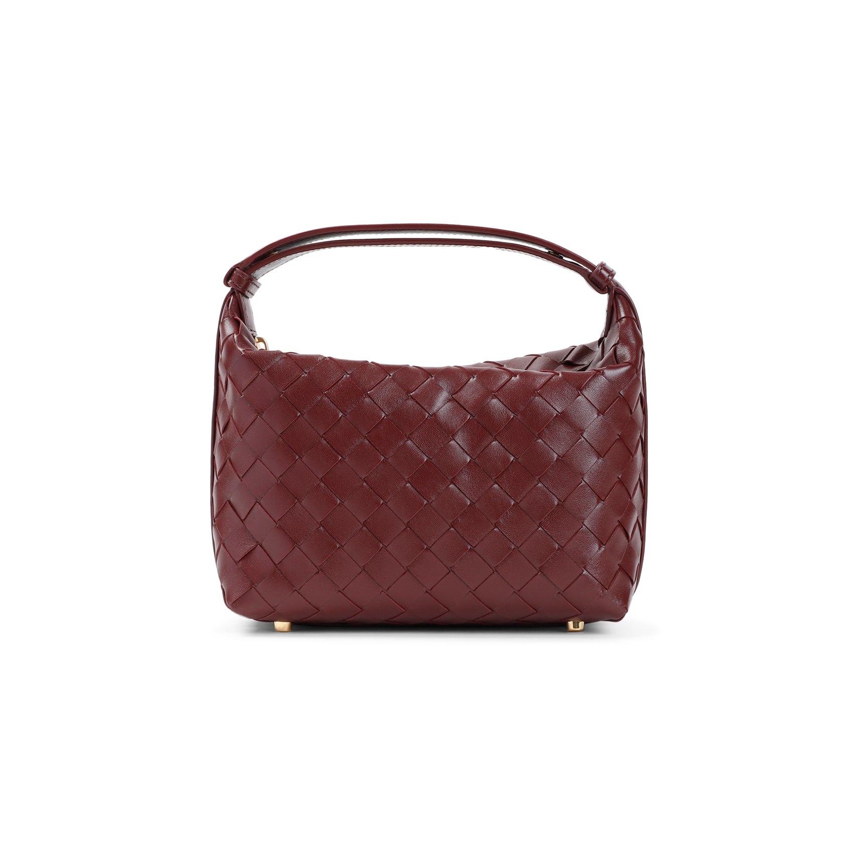 BOTTEGA VENETA Mini Handbag with Exquisite Calfskin Finish