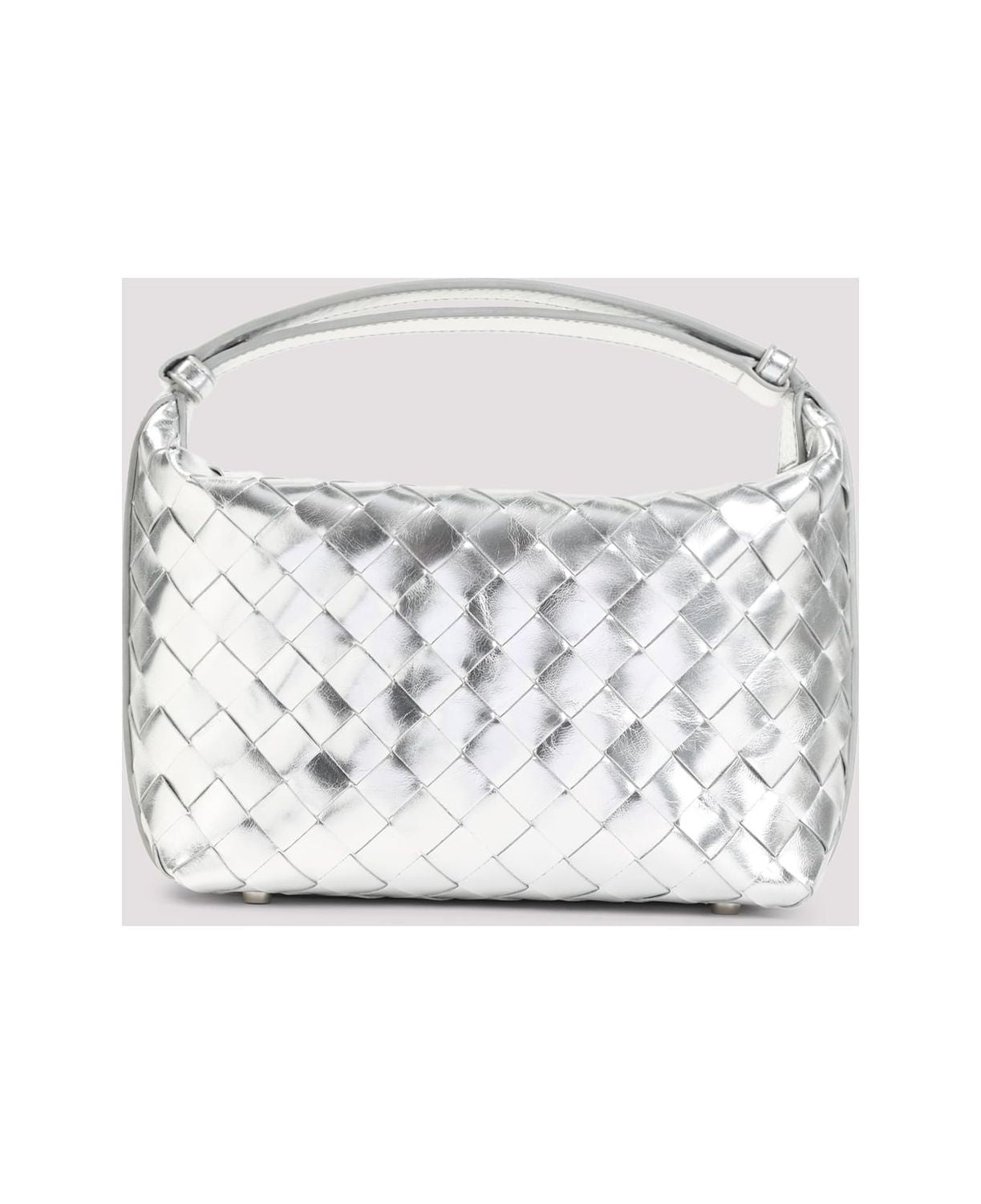 BOTTEGA VENETA Leather Handbag with Adjustable Strap - Spring/Summer 2025