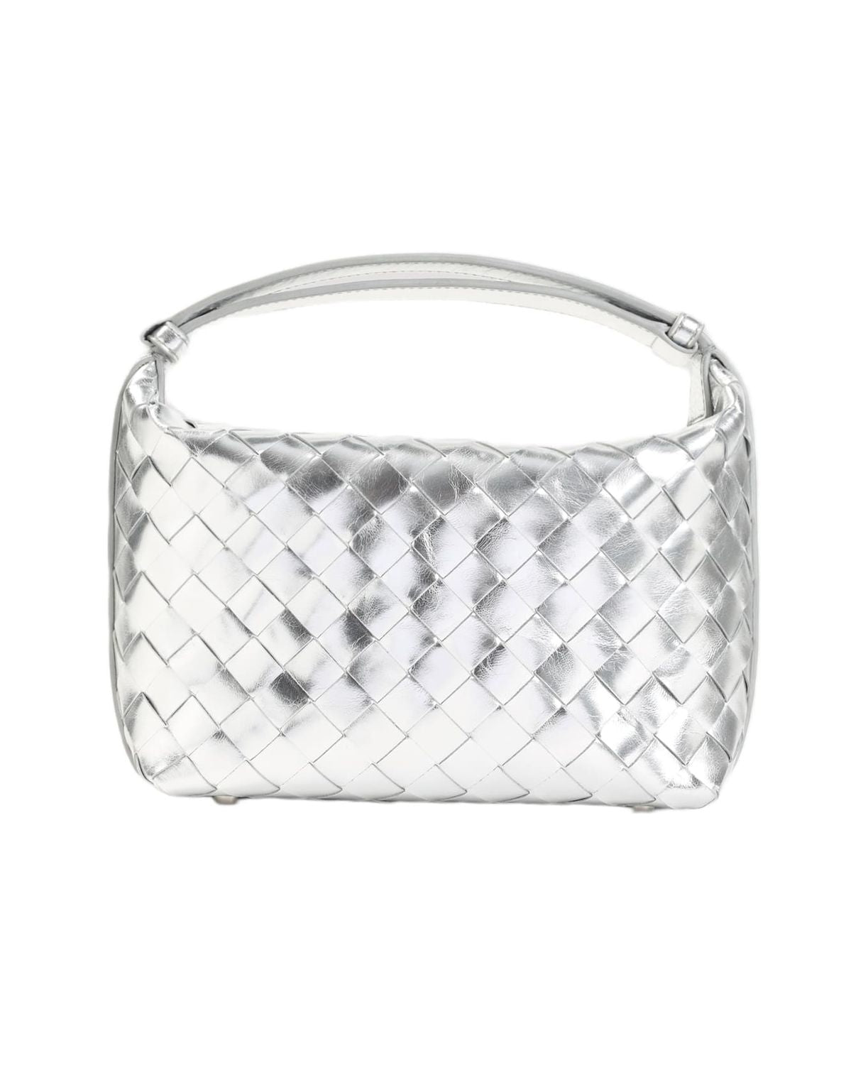 BOTTEGA VENETA Leather Handbag with Adjustable Strap - Spring/Summer 2025