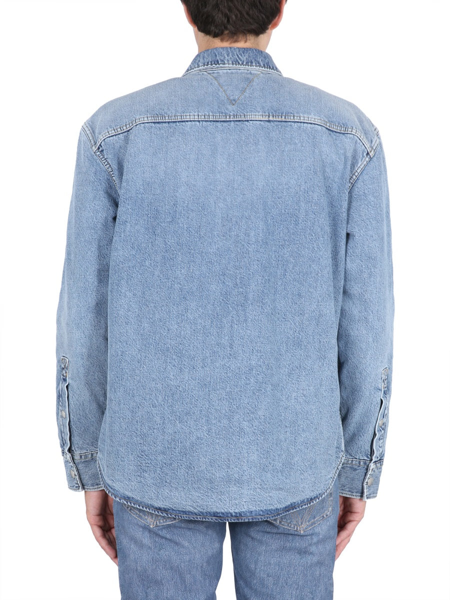 BOTTEGA VENETA Classic Denim Shirt for Men
