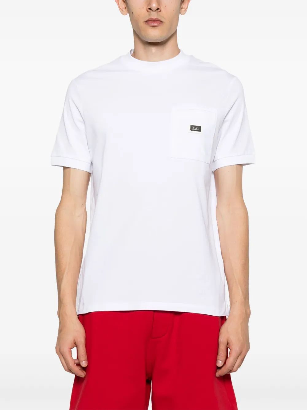 KARL LAGERFELD Logo-Plaque T-Shirt - SS25 for Men