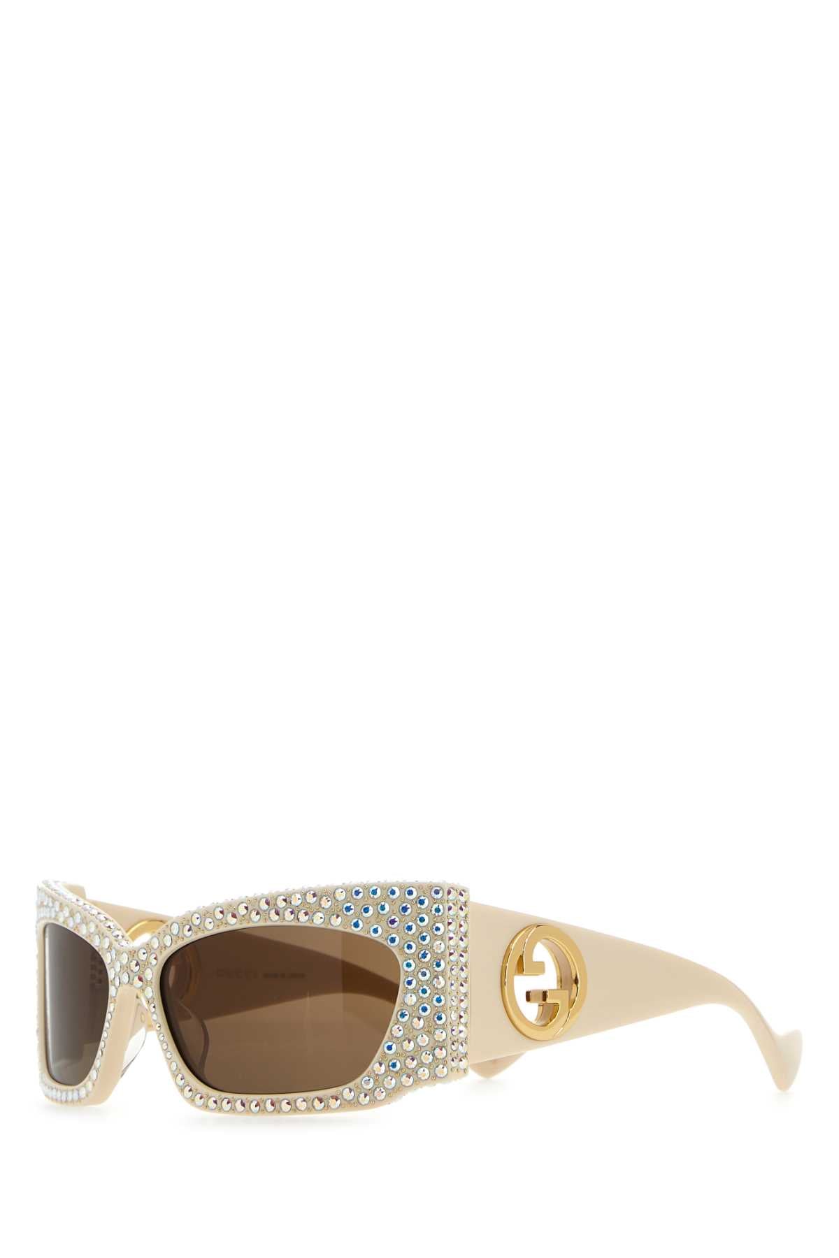 GUCCI Embellished Acetate Sunglasses
