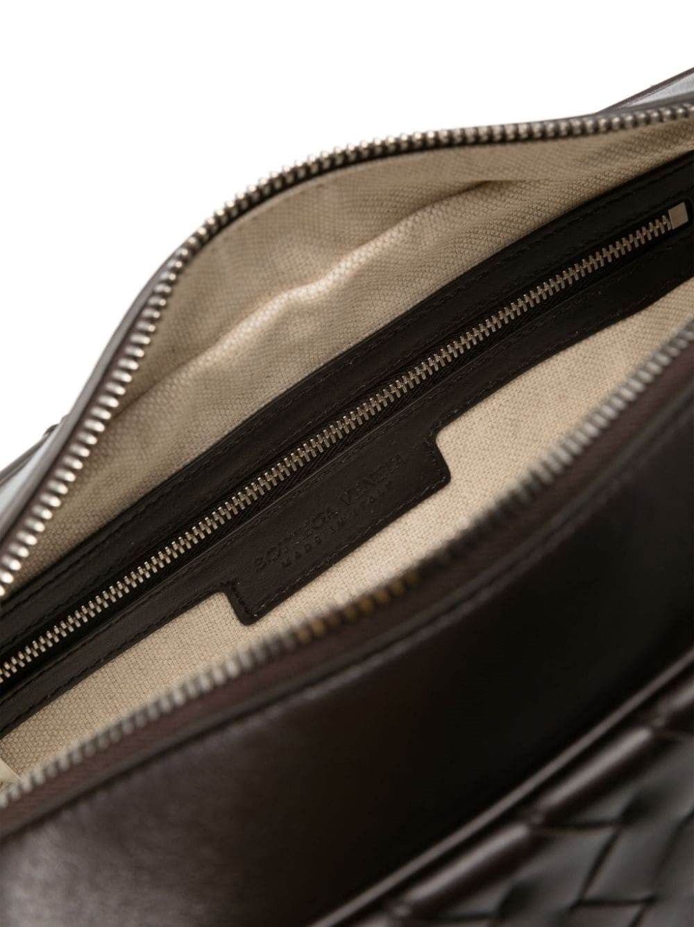 BOTTEGA VENETA Intricately Woven Room Handbag - Men's Crossbody Bag