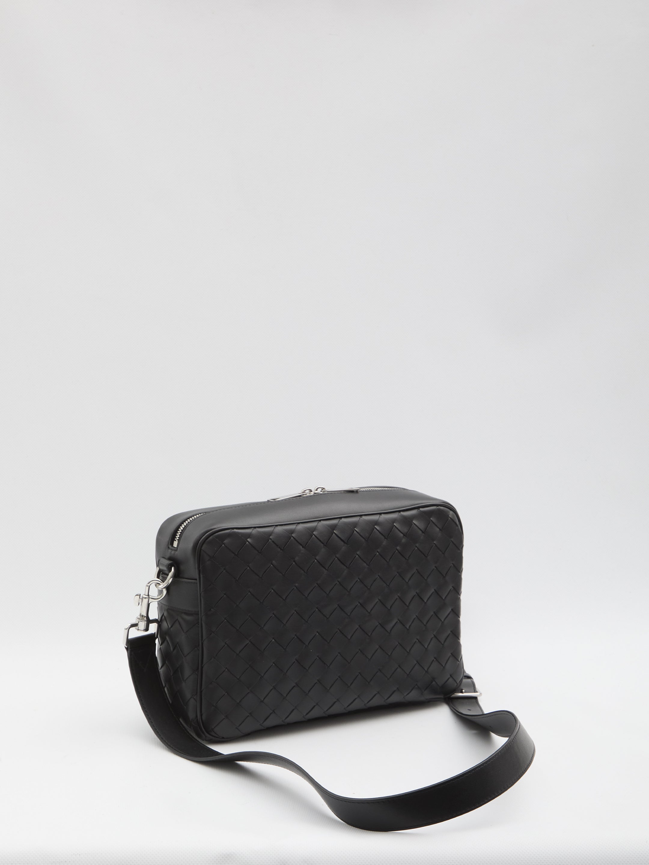 BOTTEGA VENETA Intrecciato Camera Mini Handbag - 29 x 19.5 x 7.5 CM