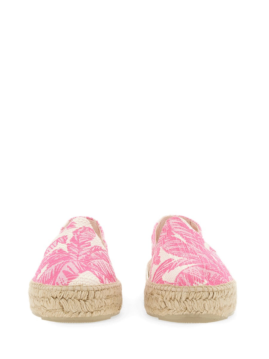 MANEBI Double Jute Sole Espadrille Flats