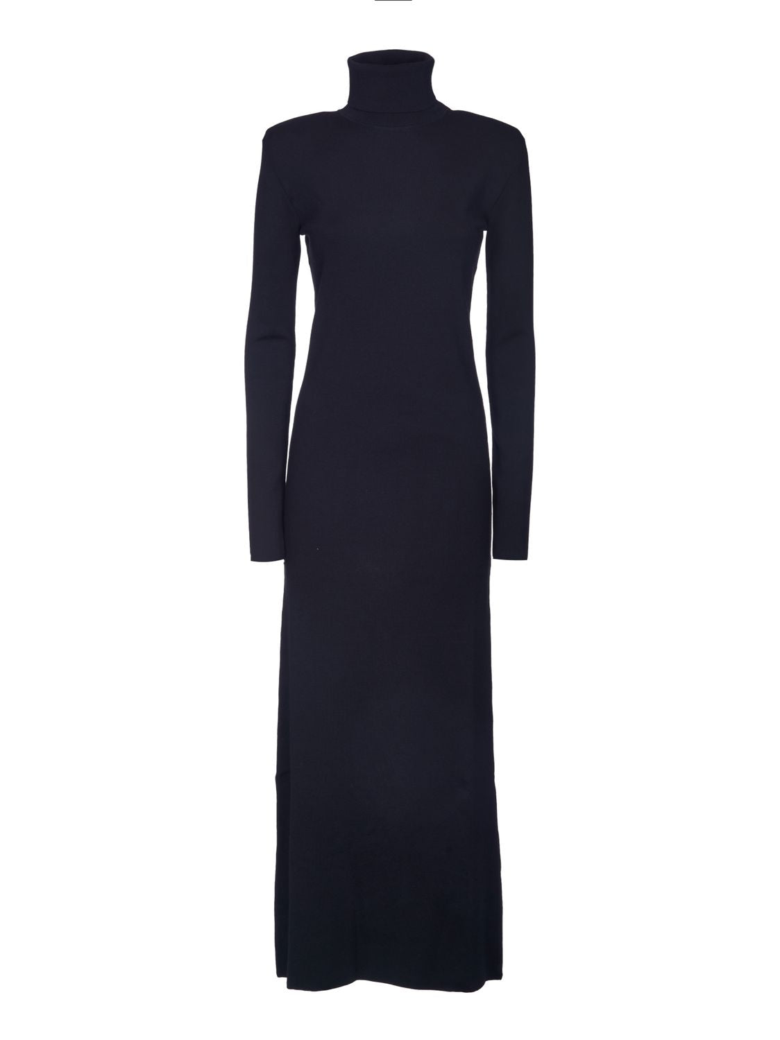 SAINT LAURENT Elegant Wool Long Dress for Women