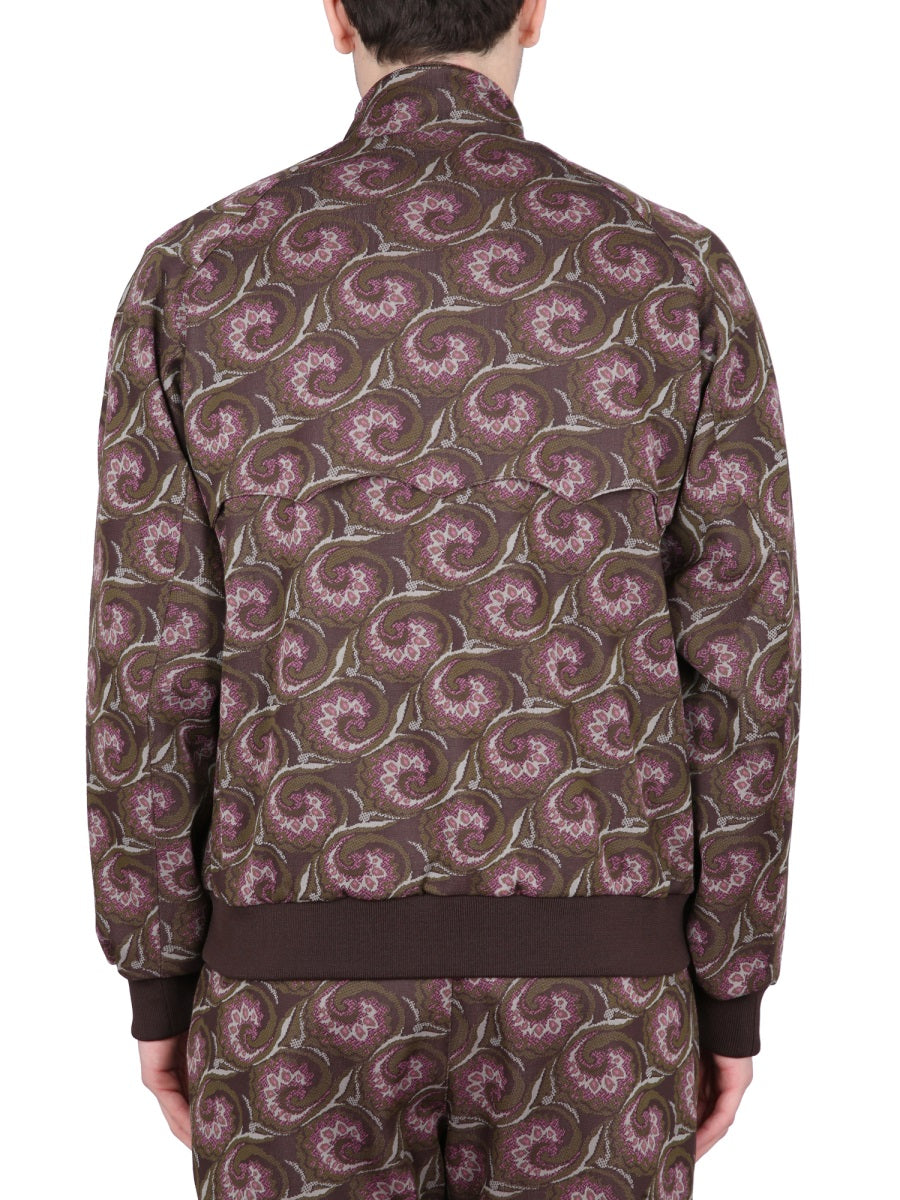 BARACUTA X NEEDLES Men's High Collar Buttoned Jacket G9