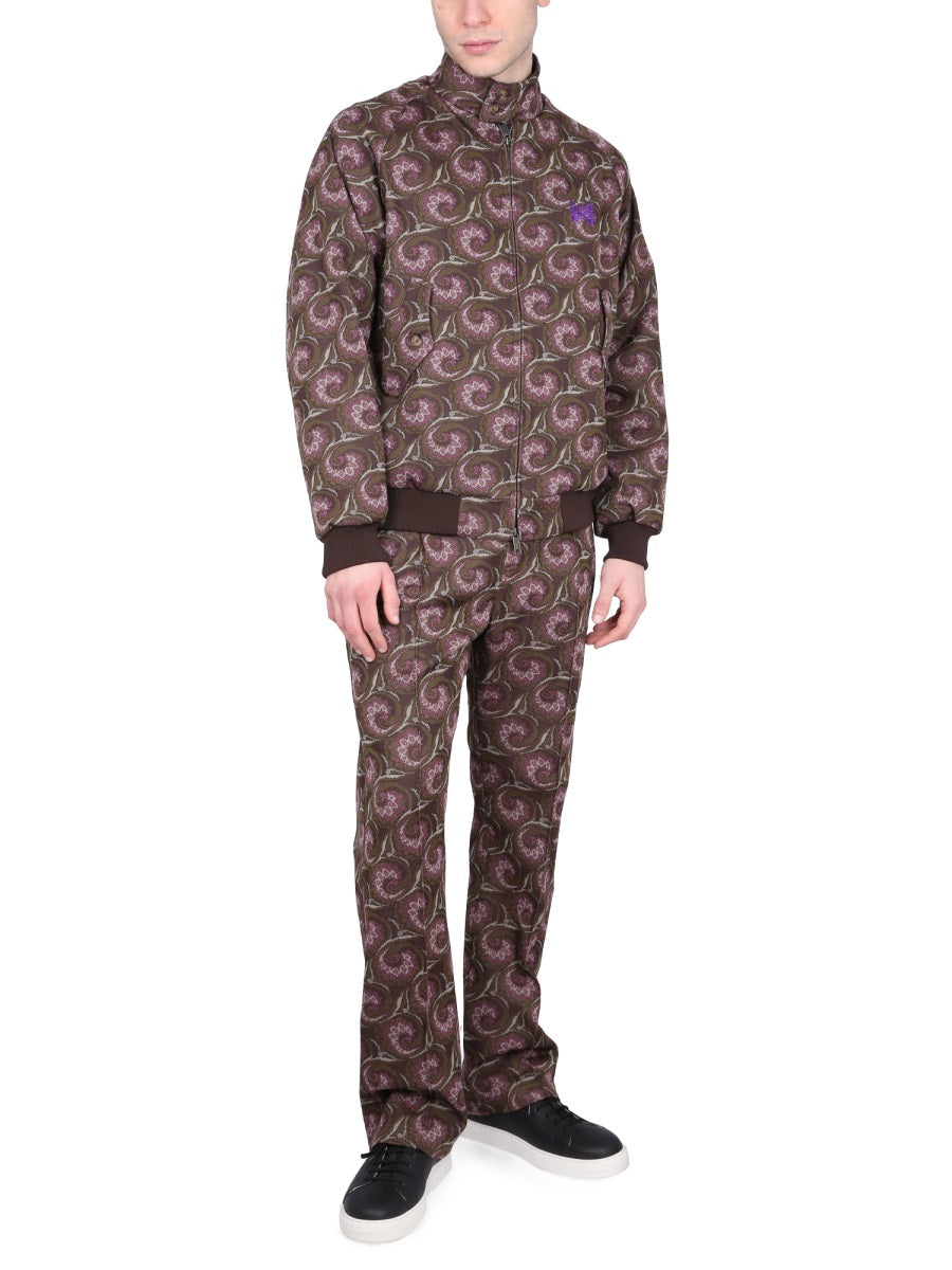 BARACUTA X NEEDLES Men's High Collar Buttoned Jacket G9