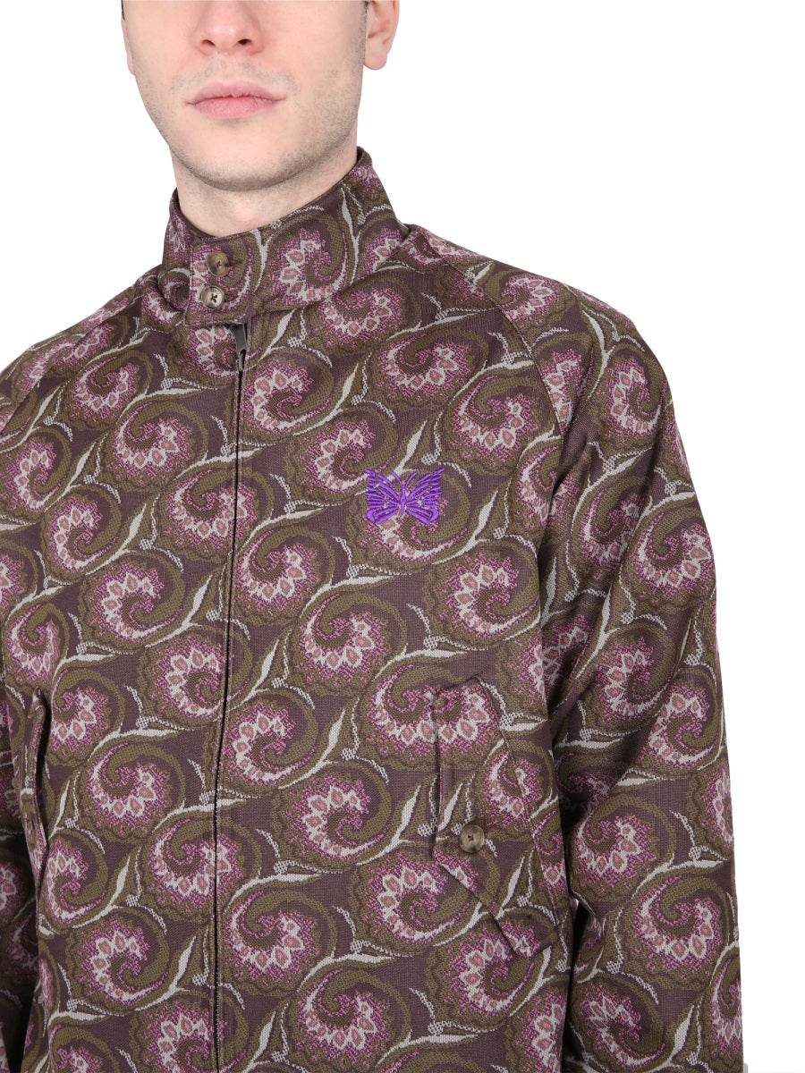 BARACUTA X NEEDLES Men's High Collar Buttoned Jacket G9