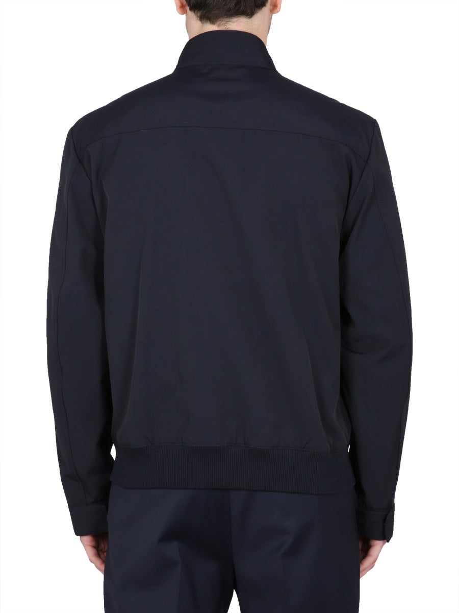 FAY Men's Sports Jacket with Hook Closure