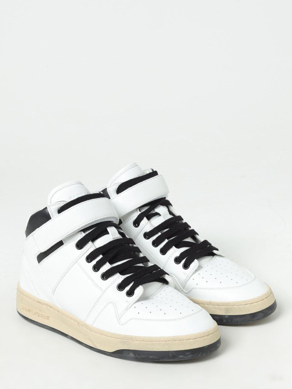 SAINT LAURENT Lax Mid Top Sneakers for Men