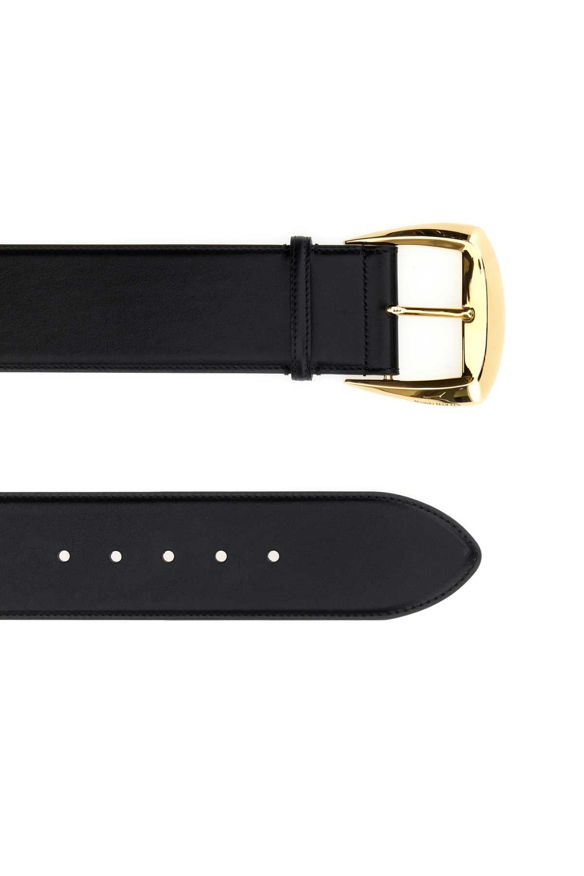 ALEXANDER MCQUEEN Luxury Leather Belt for Women - FW23 Collection