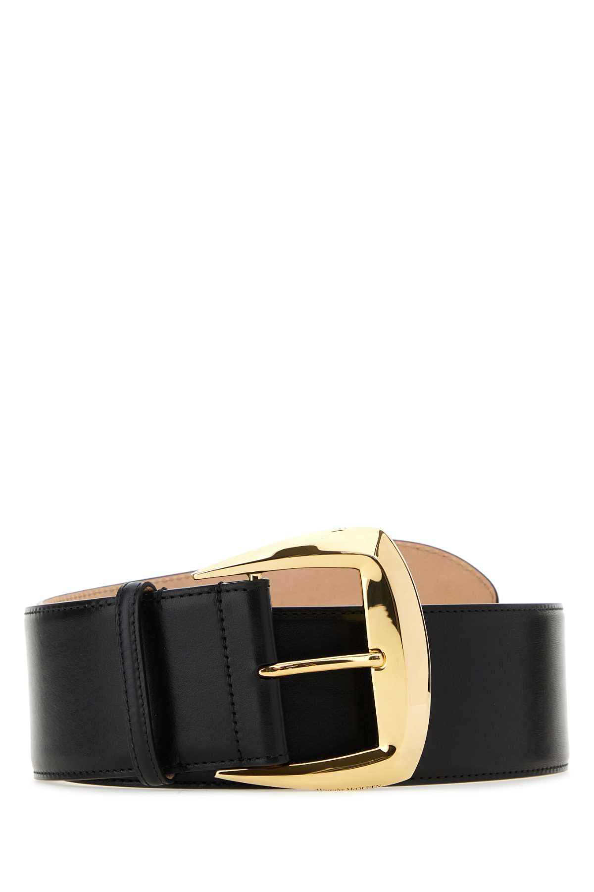 ALEXANDER MCQUEEN Luxury Leather Belt for Women - FW23 Collection