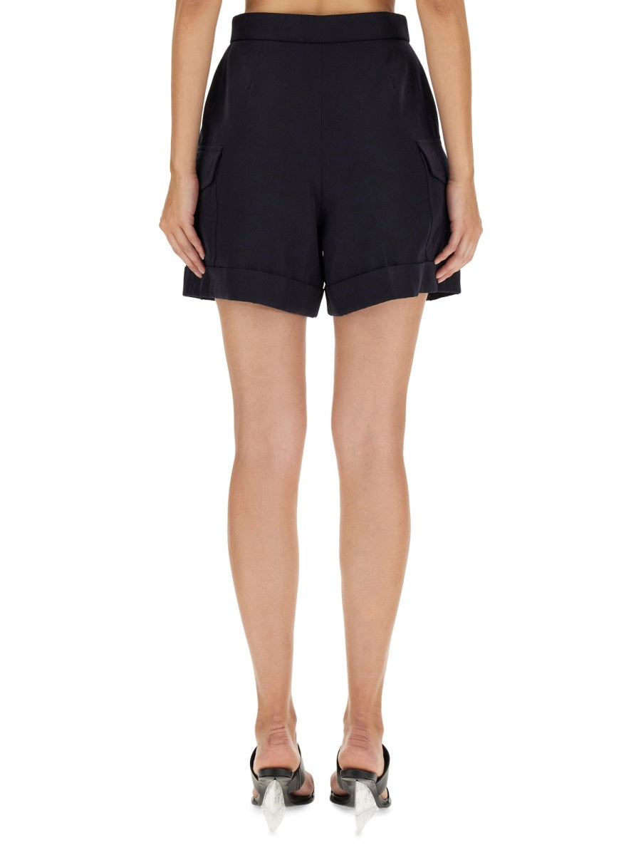ALEXANDER MCQUEEN Regular Fit Cargo Shorts for Women