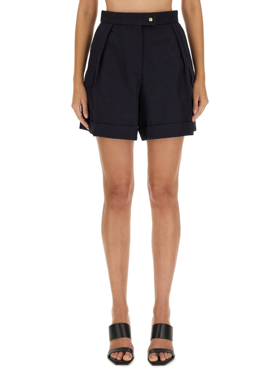 ALEXANDER MCQUEEN Regular Fit Cargo Shorts for Women