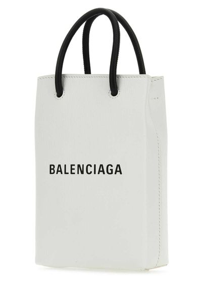 BALENCIAGA Leather Phone Case for Women