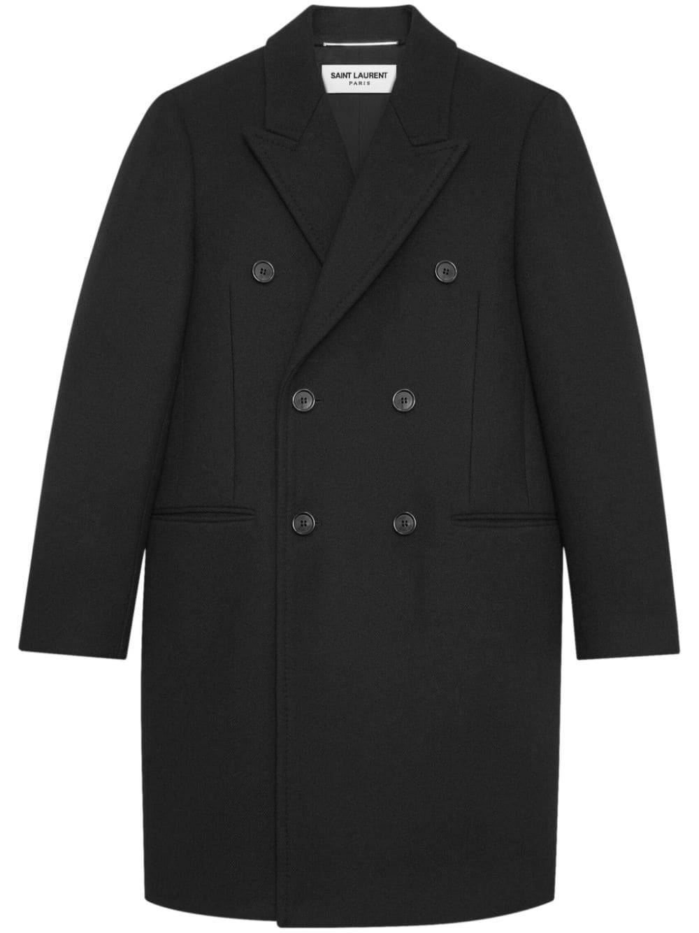 SAINT LAURENT Double Breasted Wool Jacket for Men