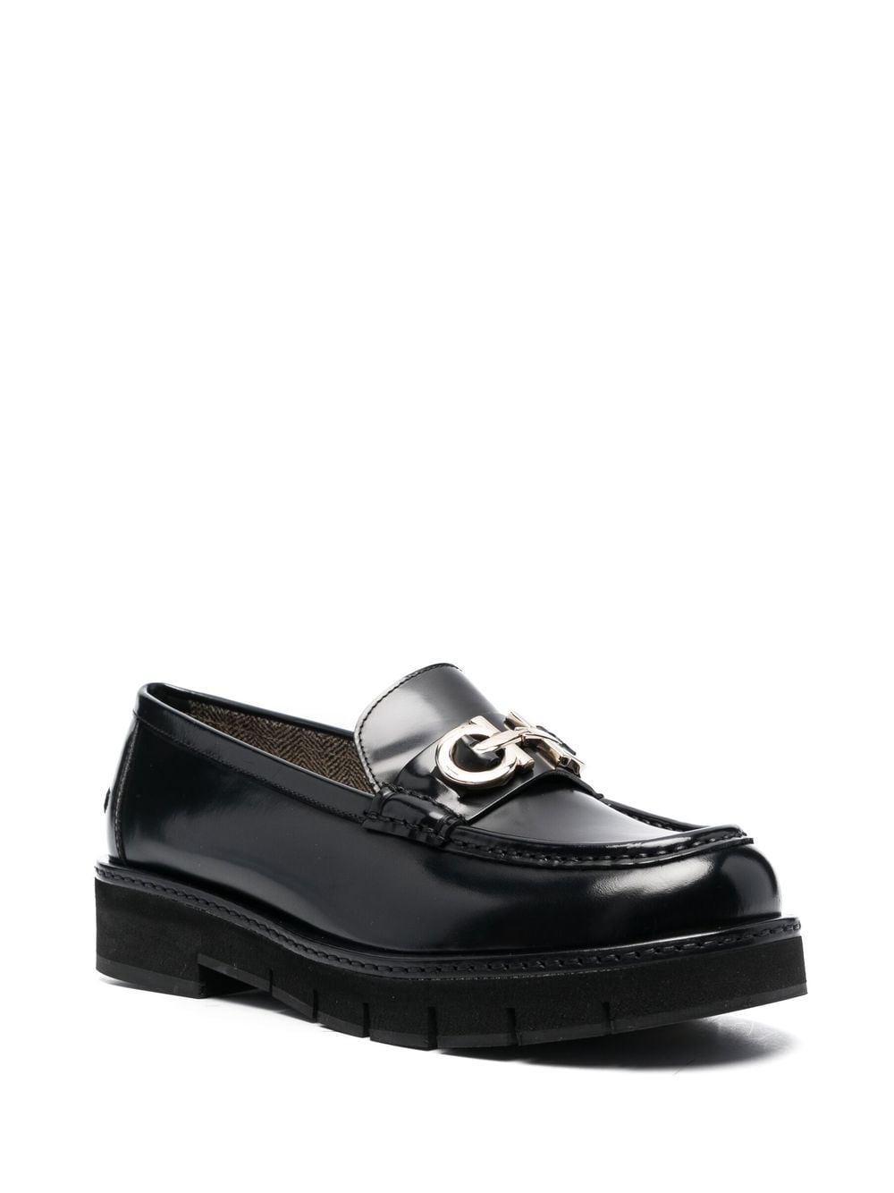 Ferragamo Leather Slip-On Shoes for Women - SS24 Collection