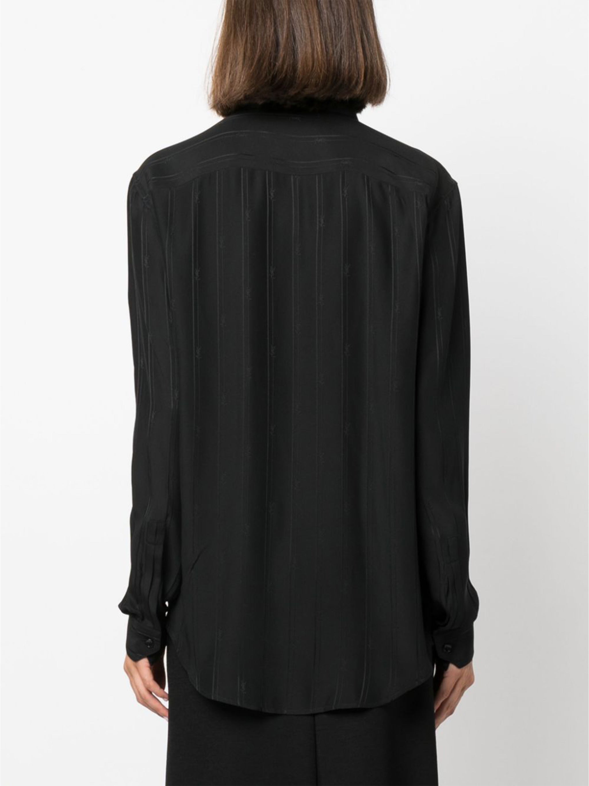 SAINT LAURENT Silk Shirt for Women - FW23 Collection