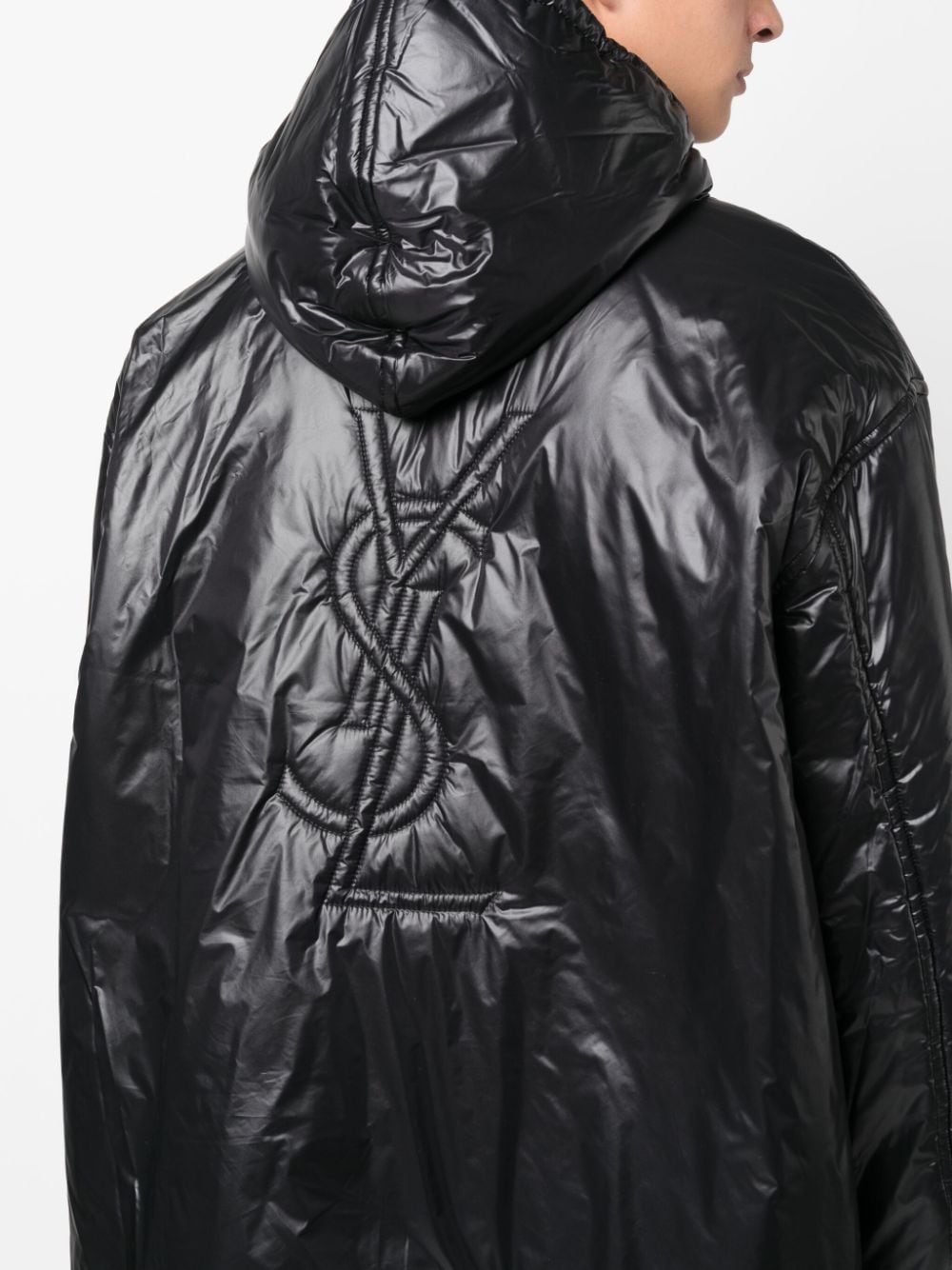 SAINT LAURENT Oversized Padded Anorak Jacket for Men