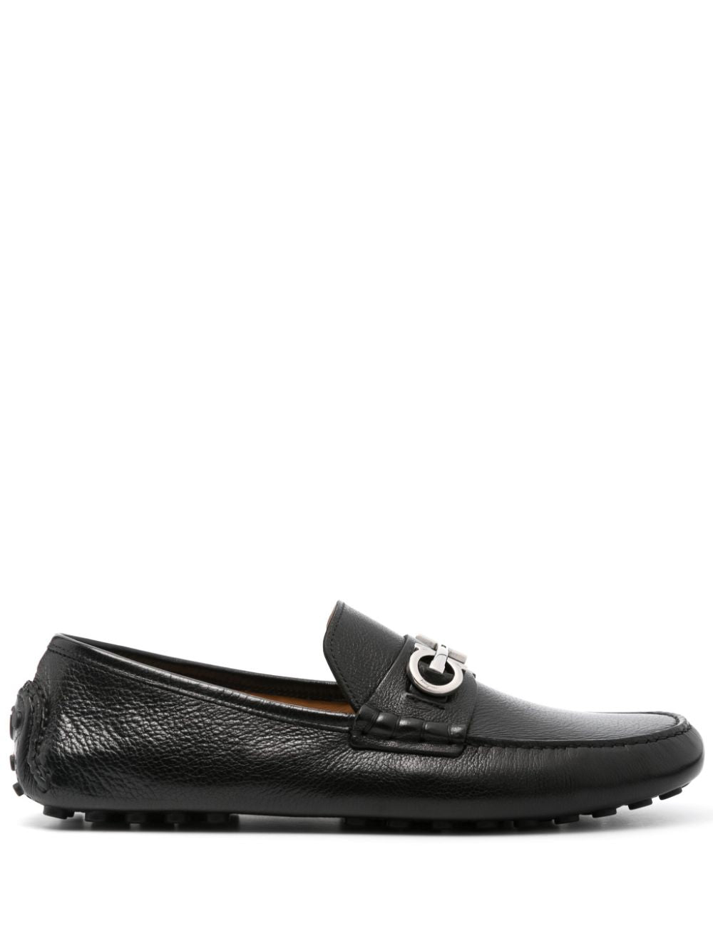 Ferragamo Premium Leather and Rubber Sandals for Men