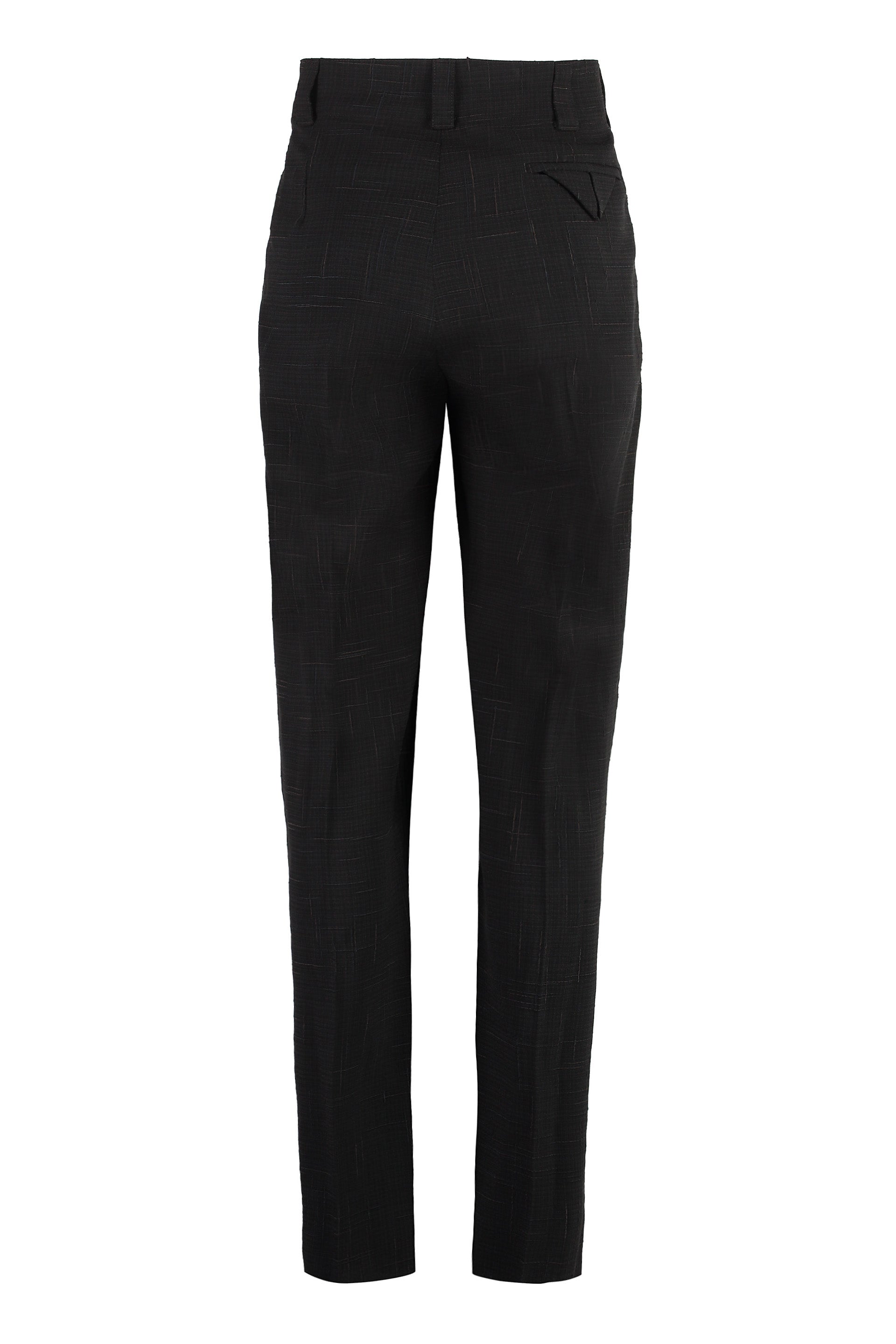 BOTTEGA VENETA Loose Fit Viscose and Silk Trousers for Men