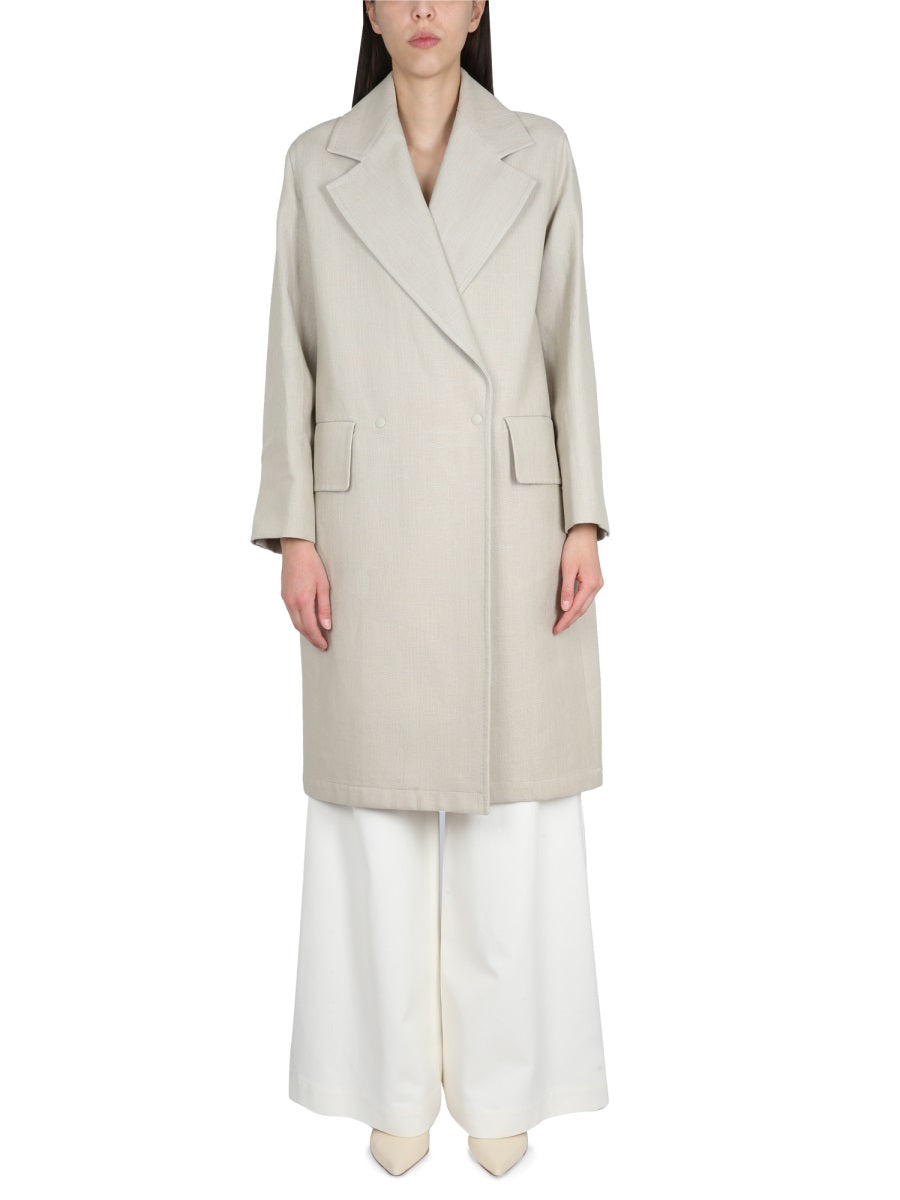 MAX MARA Linen and T-Shirt Duster