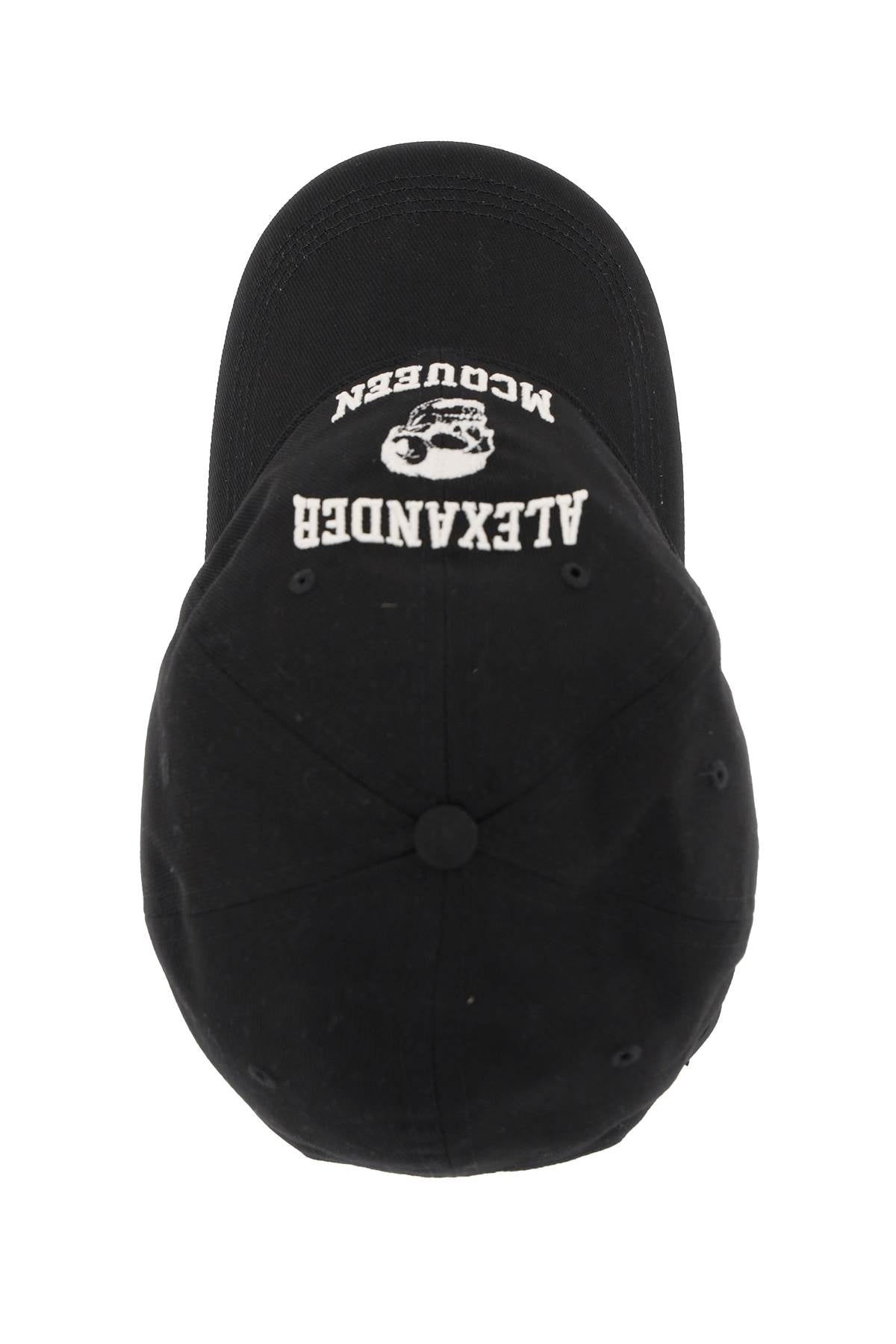 ALEXANDER MCQUEEN VARSITY SKULL Cap for Men - FW23 Collection
