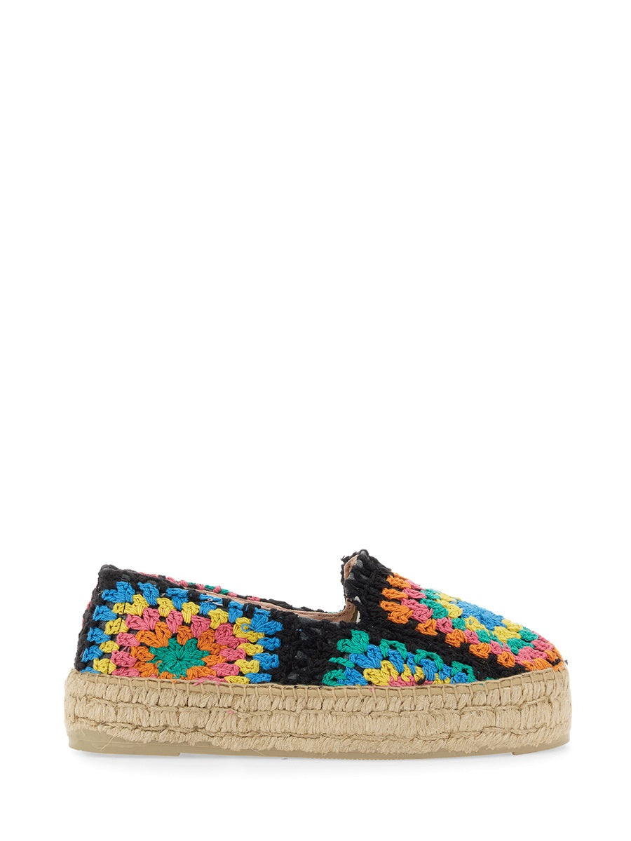 MANEBI Espadrille Double Sun Flats for Women - Seasonal Collection
